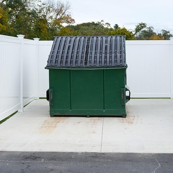 we provide free on-site consultations to determine the best placement for your commercial dumpster